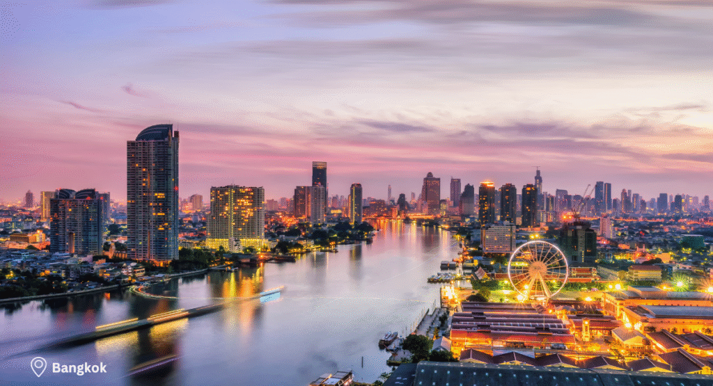 Day 2 – Arrive in Bangkok