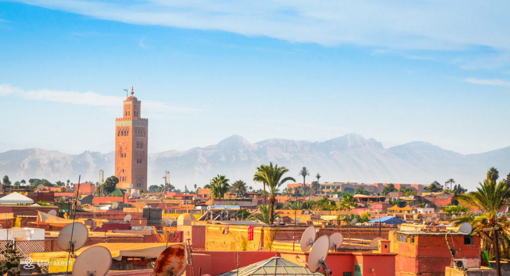 Day 1 – Arrive in Marrakesh