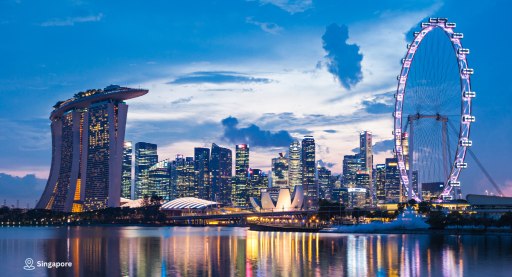 Day 2 & 3 – Arrive in Singapore